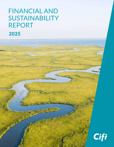 CIFI Financial and Sustainability Report Front Page 2025