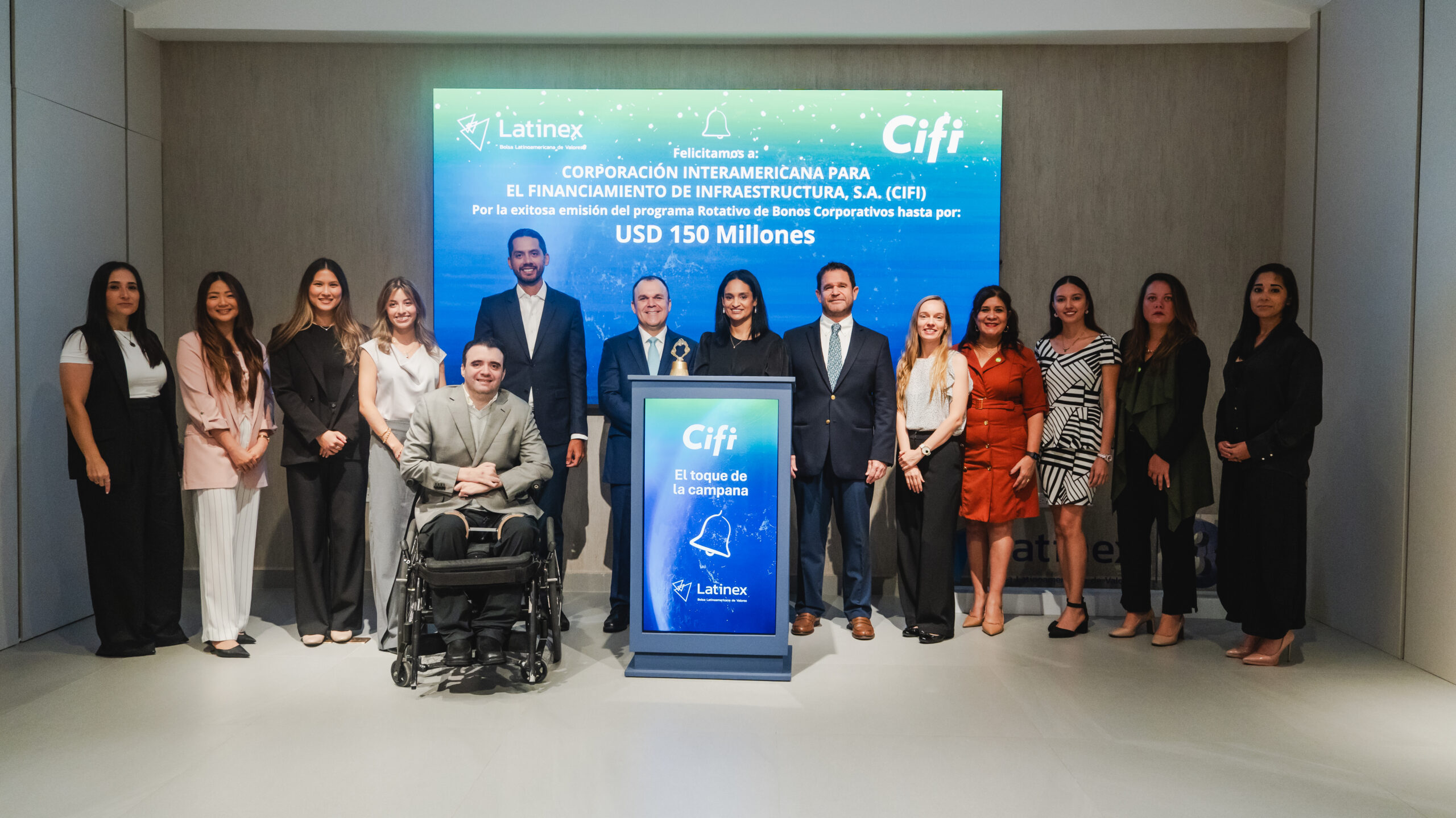 CIFI celebra na Latinex o lançamento de novo programa rotativo de títulos corporativos de até USD 150 milhões
